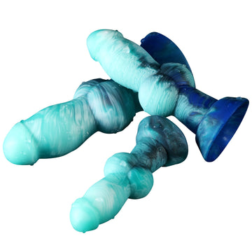 Verde Knot Dog Fantasy Dildo 17cm
