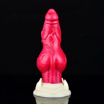 Rosso Dog Dildo Kont In Silicone 18cm