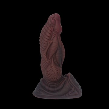 Dragon Dildo Nodo Pronunciato Ventosa Silicone 17cm