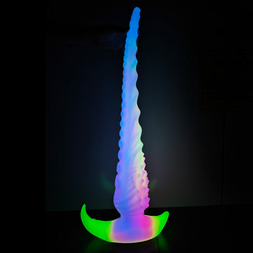 Radioso Fantasy Dildo Tentacolo Fosforescente Lungo