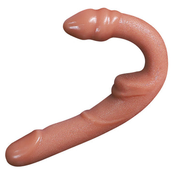 Realistico Strapless Strapon Doppio Vibrator 33cm