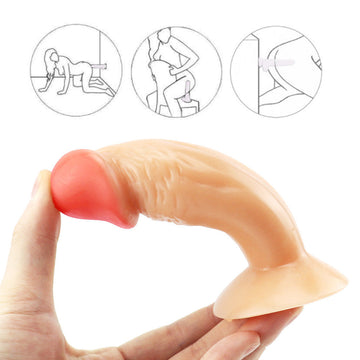 Mini Anale Dildo Realistico Per Principiante 11cm