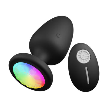 Luminoso Vibrante Plug Anale Per Principiante