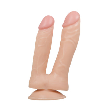 Dildo Doppia Penetrazione Piccolo Realistico Carne