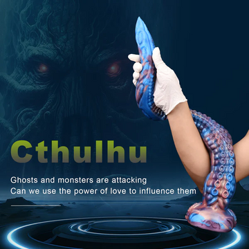 Blu Extra Lungo Tentacle Monster Dildo