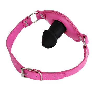 Dildogag Rosa In Pelle Per Principiante