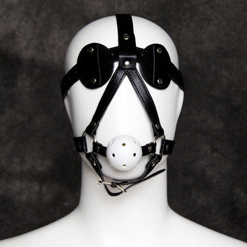 Bondage Benda Gag Ball Nero 5cm