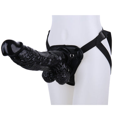 Dildo Strapon Nero Grande Realistico 30.5cm