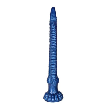 Dildo Tentacolo Alieno Blu Silicone Ventosa 91cm