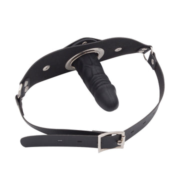 Dildogag Rimovibile In Silicone Per BDSM 6cm