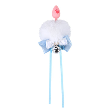 Carina Coniglio Plug Coda Silicone Impostato