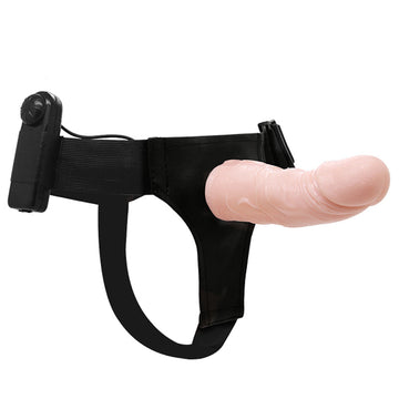 Carne Dildo Strapon Cavo Vibrante 15cm