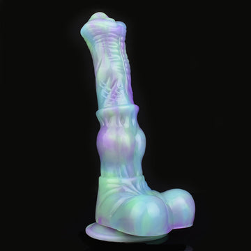 Luminoso Horse Dildo Silicone Con Nodo 25cm
