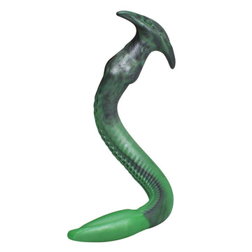 Dildo Tentacolo Anguilla Verde Silicone Base T