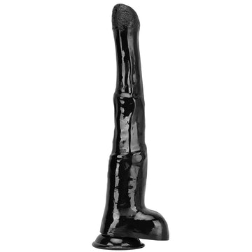Nero Equino Dildo Con Ventosa Allungato 47cm