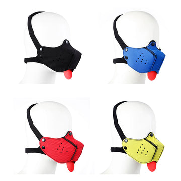 Bocca Maschera BDSM Con Dog Lingua