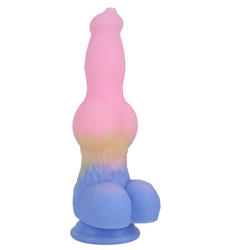Arcobaleno Dog Knot Dildo Silicone 24.5cm