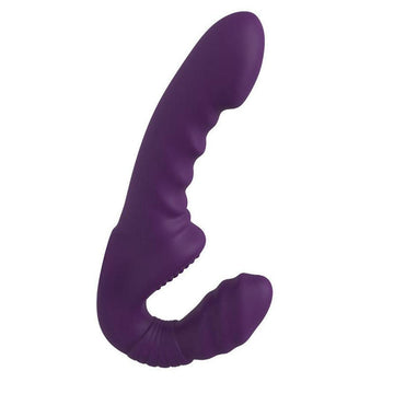 Viola Strapless Strapon Vibratori Per Lesbica